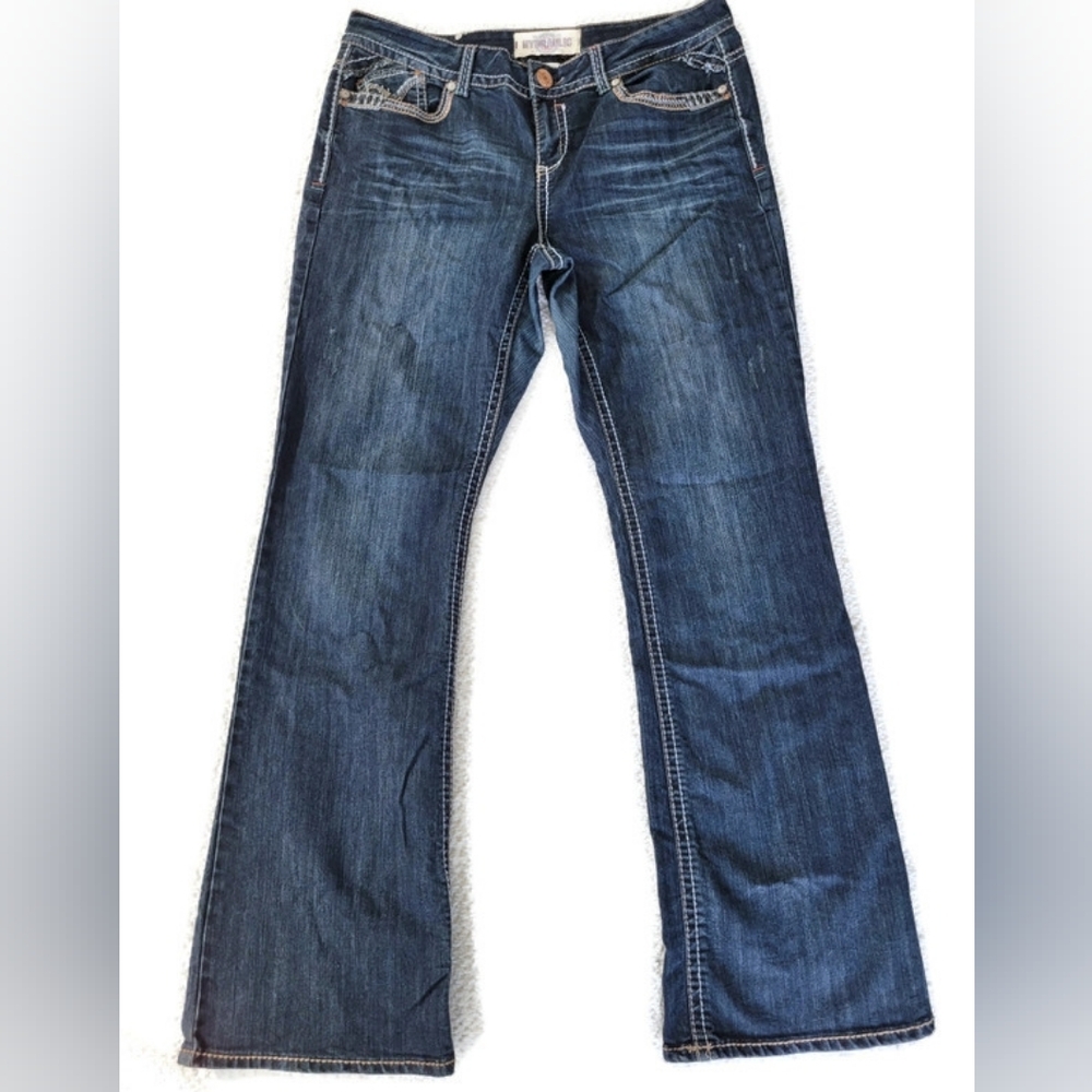NYC Hydraulic denim jeans, Dark Denim Plus size 16T